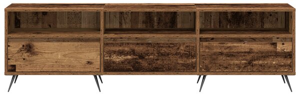 TV szekrény Régi Fa 150x30x44,5 cm Műgyanta