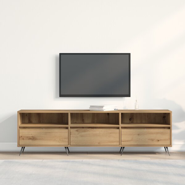 TV Szekrény Artisan Tölgy 150x30x44,5 cm Mérnöki Fa