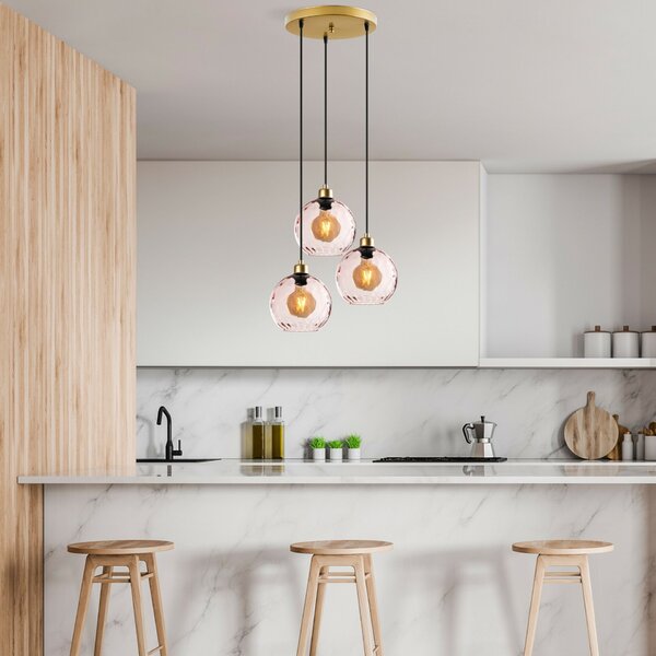 Opviq Csillár Pink Benek - 20-14333