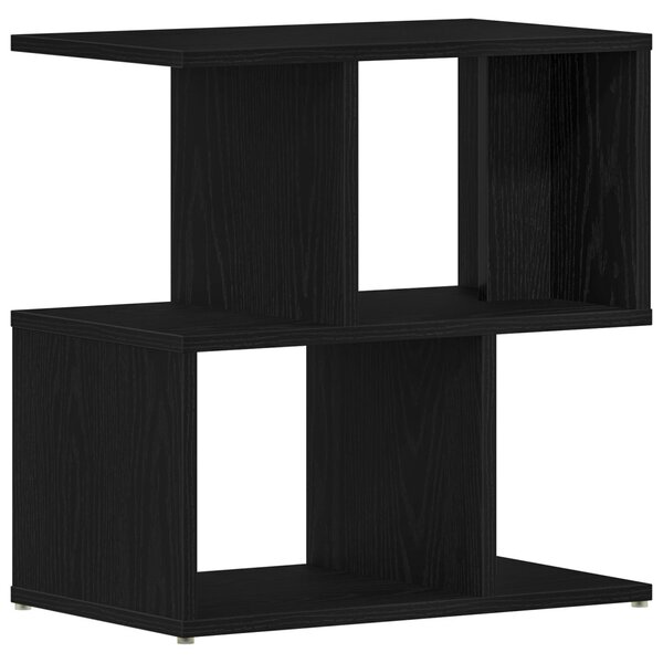 Éjjeliszekrény Fekete tölgy 50 x 30 x 51,5 cm Szerelt Fa