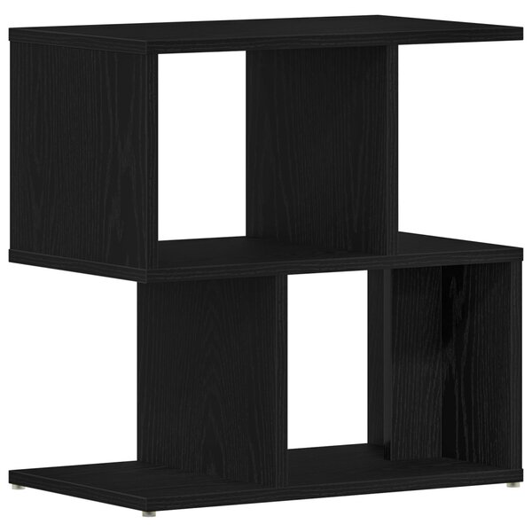Éjjeliszekrény Fekete tölgy 50 x 30 x 51,5 cm Szerelt Fa
