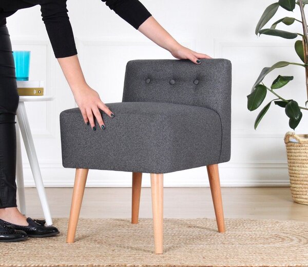 Atelier Del Sofa puff szürke Moouv 9104 - szürke