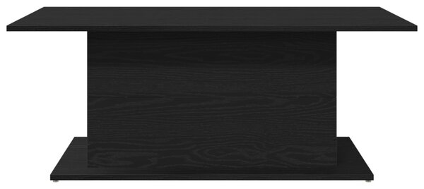 Fekete Tölgy Kávézóasztal 102x55,5x40 cm Szerelt Fa