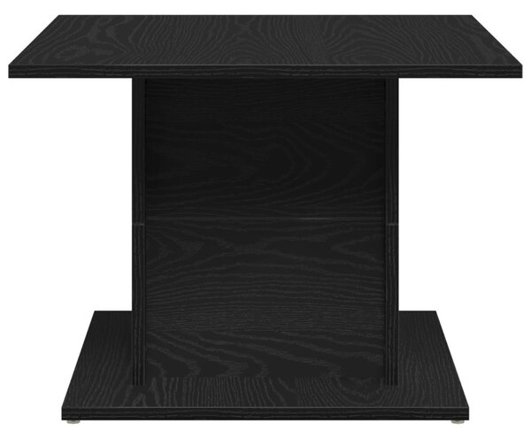 Dohányzóasztal Fekete tölgy 55,5x55,5x40 cm Szerelt fa