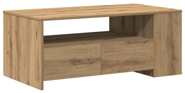 Dohányzóasztal Artisan tölgy 102 x 55 x 43,5 cm Szerelt Fa