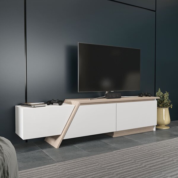 Hanah Home TV állvány, fehér, Cordoba Zonas - fehér, Cordoba
