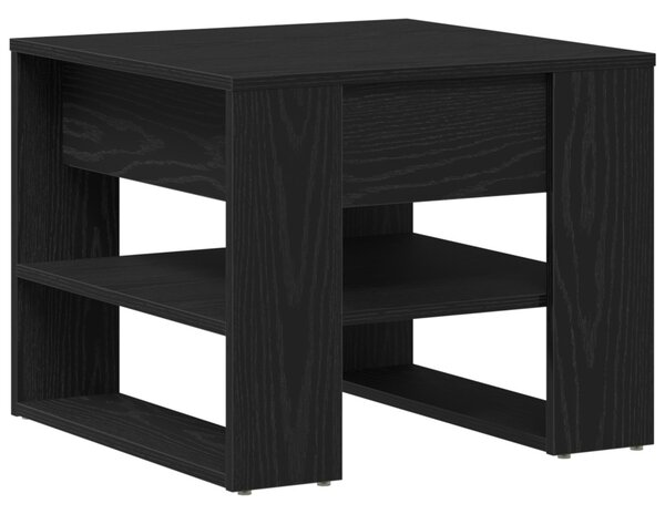 Dohányzóasztal Fekete tölgy 55,5 x 55 x 45 cm Szerelt Fa