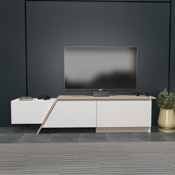 Hanah Home TV állvány, fehér, Cordoba Zonas - fehér, Cordoba