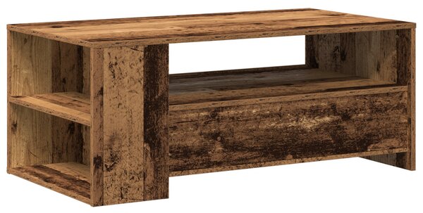 Kávézóasztal Öreg Fa 102x55x43,5 cm Mérnöki Fa