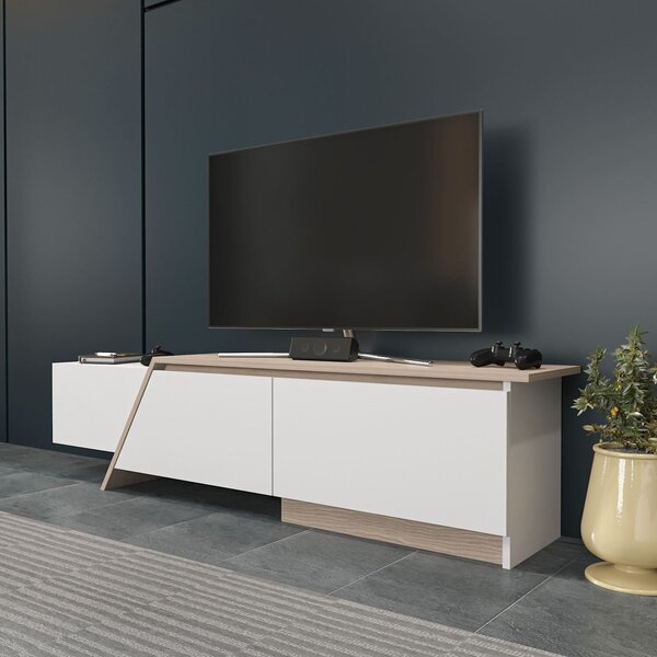 Hanah Home TV állvány, fehér, Cordoba Zonas - fehér, Cordoba