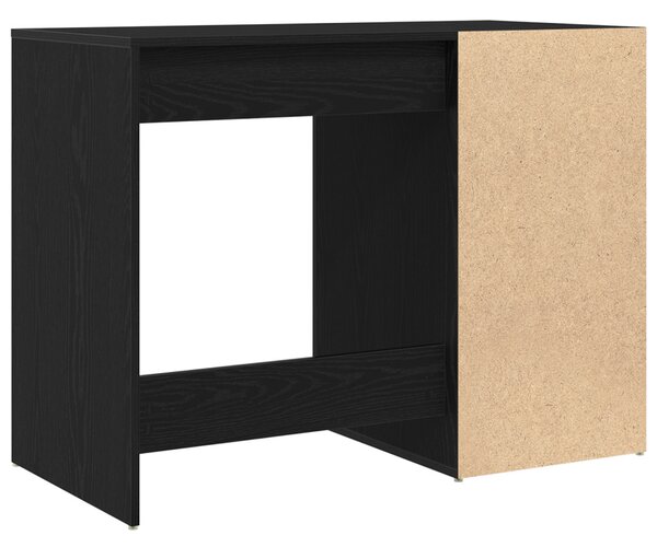 Íróasztal Fekete Tölgy 100x49x75 cm Műszaki Fa