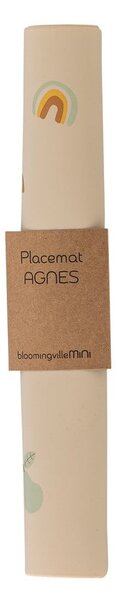 Szilikon gyerek tányéralátét 25,5x37 cm Agnes – Bloomingville Mini