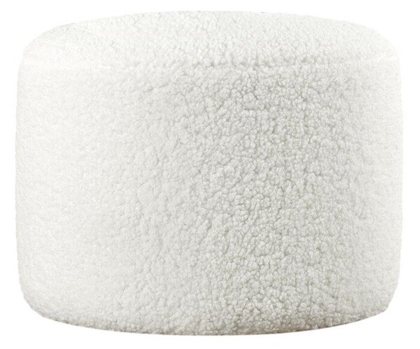 Atelier Del Sofa Puff White Skylee - Fehér