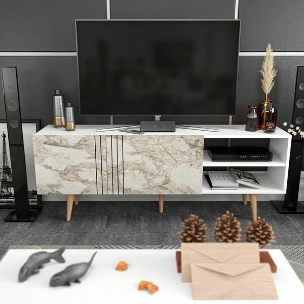 Hanah Home Ronas TV állvány - fehér