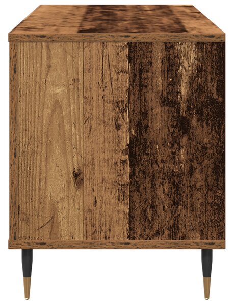 Hanglemez szekrény polcokkal Régi fa 100 x 38 x 48 cm Faanyag