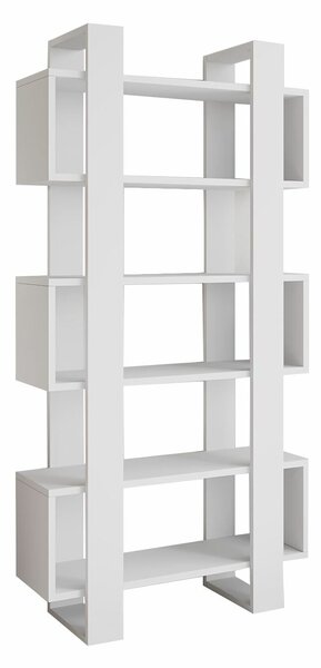 Hanah Home Könyvespolc Fehér Milano - Fehér