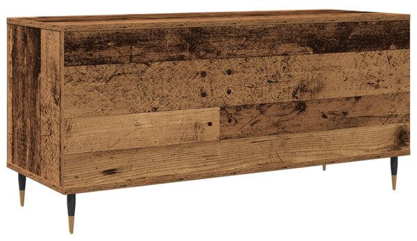 Hanglemez szekrény polcokkal Régi fa 100 x 38 x 48 cm Faanyag