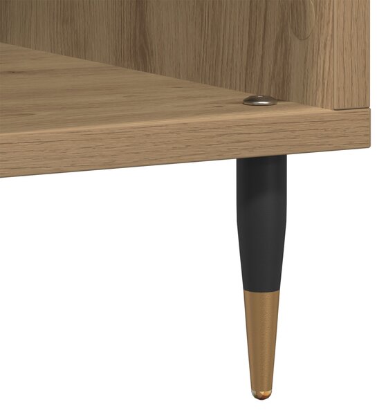 Rekord Szekrény Kézműves Tölgy 100x38x48 cm Mérnöki Fa