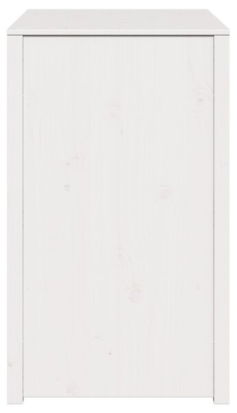 Külső konyhai szekrény fehér 106x55x92 cm Tömörfa fenyő