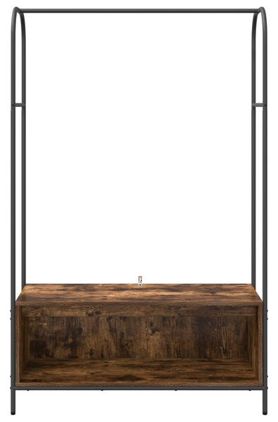 Ruhafogó tárolóval Barna Tölgy 100 x 44 x 160 cm Faanyag