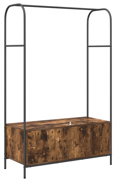 Ruhafogó tárolóval Barna Tölgy 100 x 44 x 160 cm Faanyag