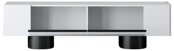 Hanah Home TV-állvány fehér, fekete Bohem - fehér, fekete