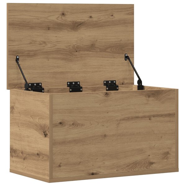 Tárolódoboz Fedelekkel Művészeti tölgy 60x35x35 cm Műszaki fa
