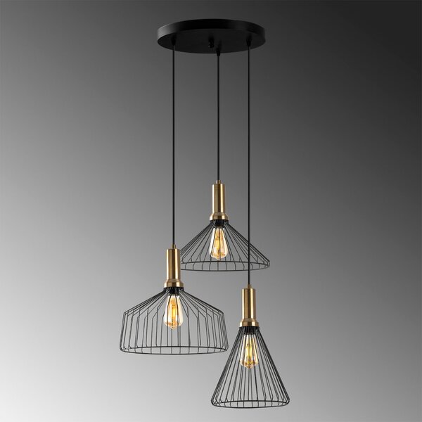 Opviq csillár Black Antique Dear - 11215
