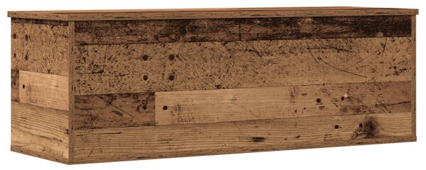 Tárolódoboz Régi Fa 102x35x35 cm Műgyanta Fa