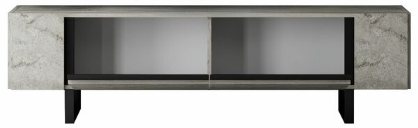 Hanah Home TV állvány Travertin fekete Yildiz - Travertin, fekete