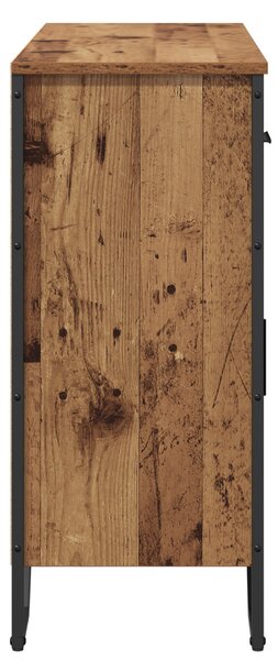 Tálaló Régi Fa Tömörfa 97x32.5x74.5 cm