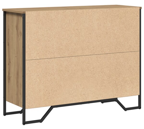 Sideboard Artisan Oak 97x32,5x74,5 cm Szerelt Fa