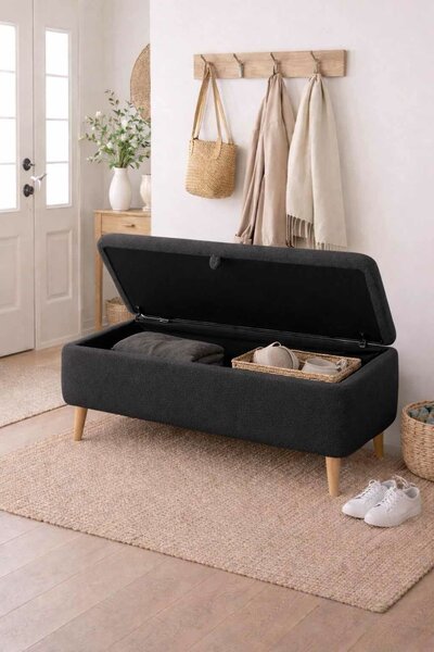 Hanah Home Antracit Rena Pad - Antracit