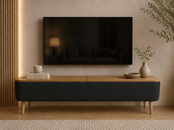 Hanah Home Sarven TV állvány, fekete
