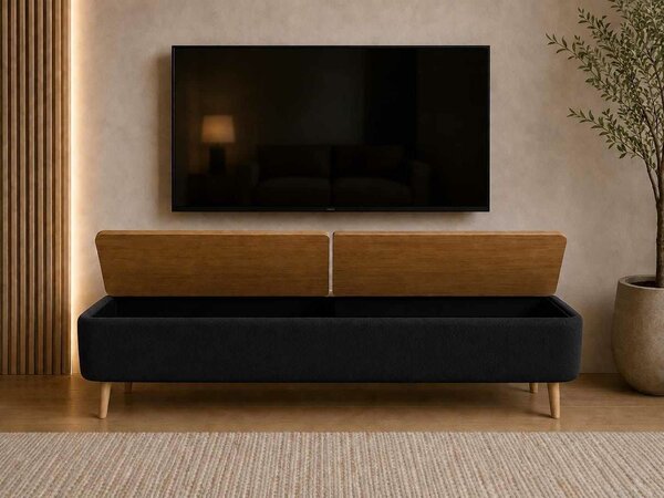 Hanah Home Sarven TV állvány, fekete