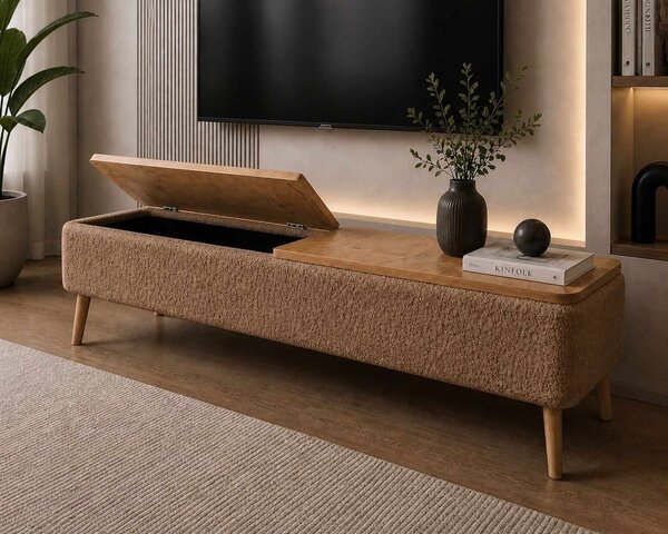 Hanah Home Sarven barna TV állvány - Barna