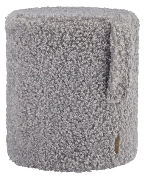 Szürke buklé puff Teddy – Blomus