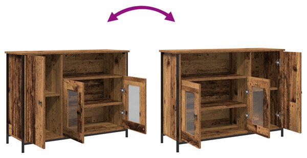 Old Wood Fotel 100x35x75 cm Műszaki Fa