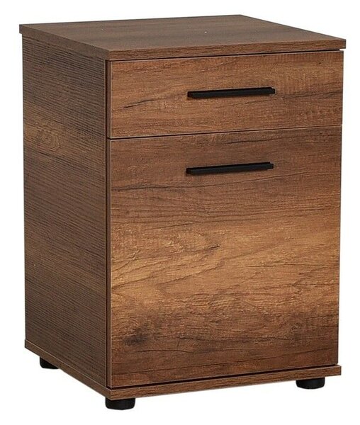 Hanah Home Nightstand Oslo Walnut Kmd-511-Oo-1