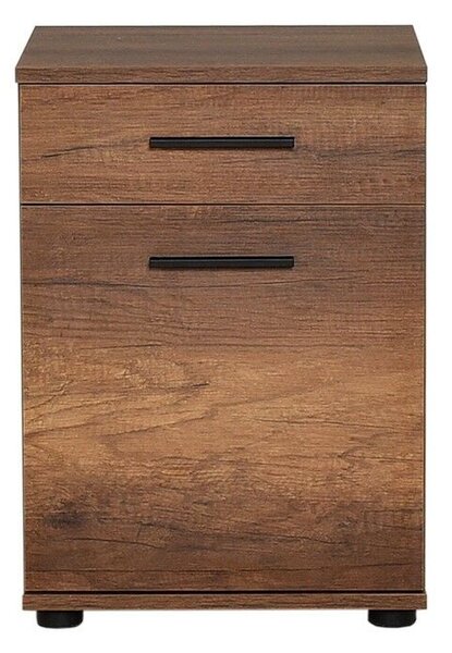 Hanah Home Nightstand Oslo Walnut Kmd-511-Oo-1