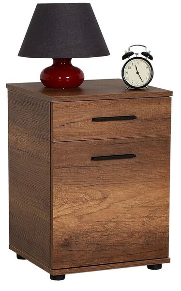 Hanah Home Nightstand Oslo Walnut Kmd-511-Oo-1