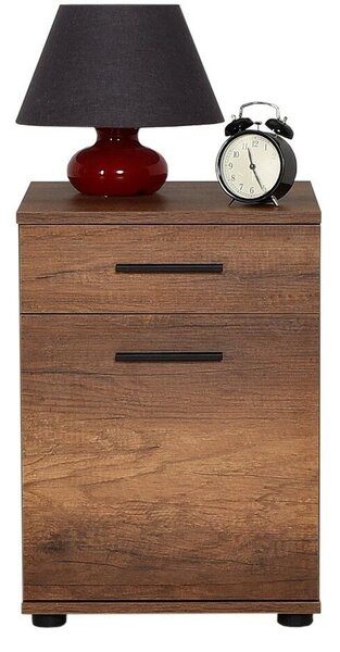 Hanah Home Nightstand Oslo Walnut Kmd-511-Oo-1
