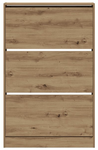 Cipőtároló Artisan Tölgy 80x21x125,5 cm Műanyag
