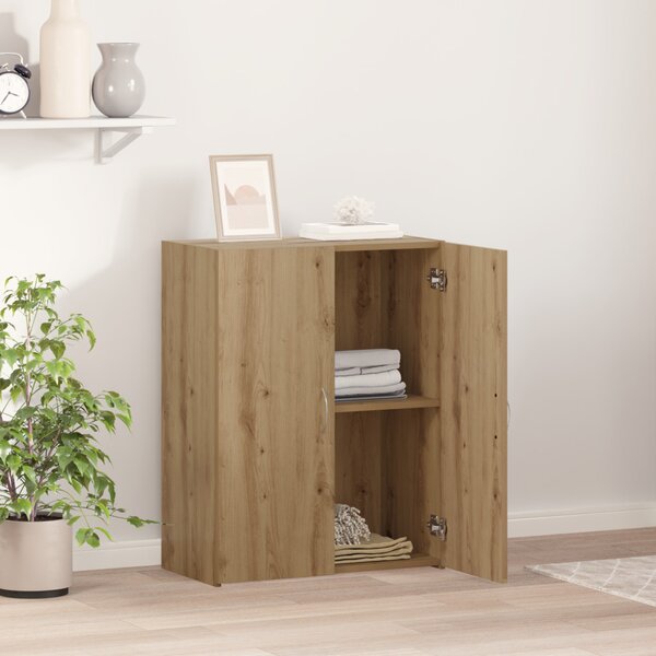 Irodai szekrény Kézműves Tölgy 70 x 32 x 77.5 cm Szerelt Fa
