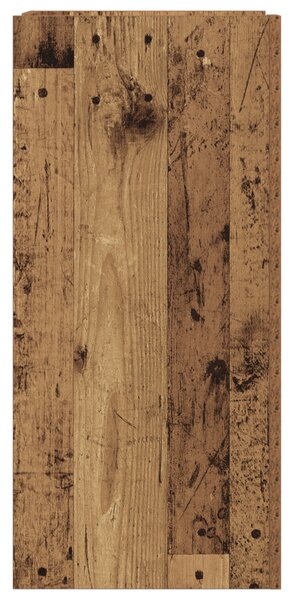 Oldalbufé Régi Fa 45x35x75 cm Műanyagfa