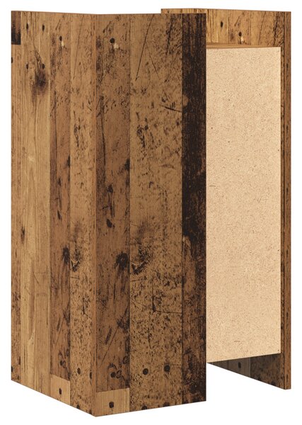 Oldalbufé Régi Fa 45x35x75 cm Műanyagfa
