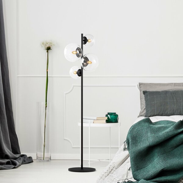 Opviq Floor Lamp Black Fazli - 10522