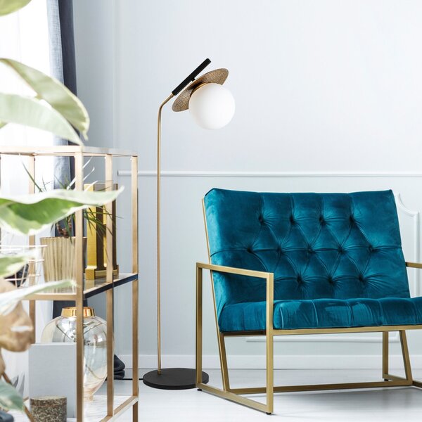 Opviq Floor Lamp Gold Anemon 13806 - Gold
