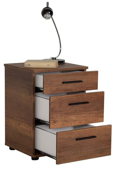 Hanah Home Oslo éjjeliszekrény, diófa színű, Kmd-530-Oo-1