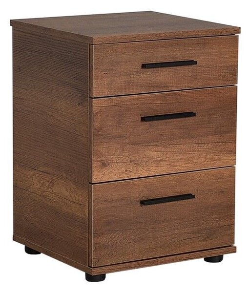 Hanah Home Oslo éjjeliszekrény, diófa színű, Kmd-530-Oo-1